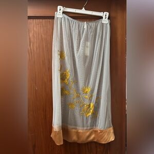 Anthro see through skirt